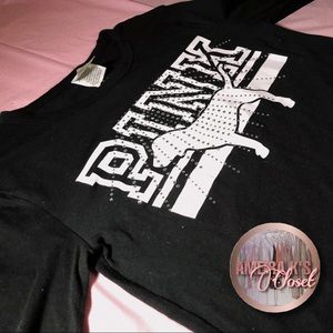 NEVER WORN PINK BRAND TEE